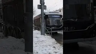 Троллейбус ПКТС-6281.00 "Адмирал" борт.номер 2131 следует по маршруту 1 #shorts