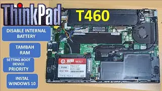 How to Install RAM in Viral Laptop!! Rp.2M Core I5​​| Lenovo Thinkpad T460 