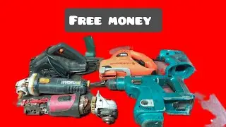 the ugly truth about:scrapping old power tools