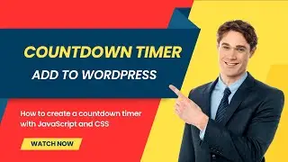 How to create a countdown timer with JavaScript and CSS
