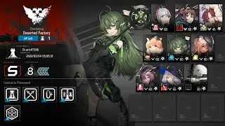 [ Arknights ] CC#6 Daily Stage Day 4 Risk 8 ft. W