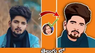 Victor Art Cartoon Photo Editing |  Portrait Cartoon Art | CARTOON ART ToonMe App Tutorial