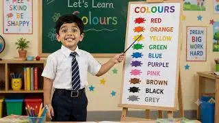 🌈 बच्चों के साथ सीखें Colors के नाम | Color Learning for Kids