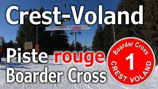 Crest-Voland - Ski Alpin - Piste rouge 