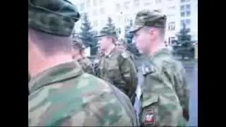 На плацу. Пал Иваныч Некрасов ВИРЭ