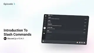 HOW TO MAKE DISCORD BOT | SLASH COMMANDS | #3