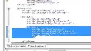 Android Tips 7 Table Layout into Linear and a line with View