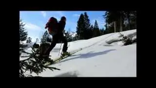 Ski hiking trip to Tschugga.