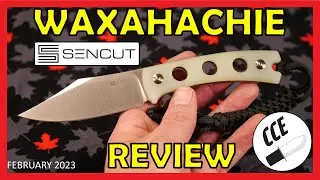 FULL review of the Sencut WAXAHACHIE - Sub 4" Full Tang Fixed Blade Knife