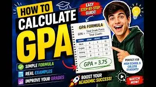 How To Calculate GPA? | Letter Grades, Grade Points, Credit Hours