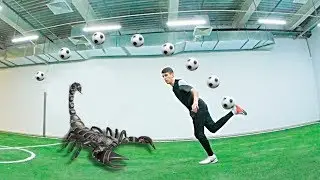 FOOTBALL TRICK SCORPION | TUTORIAL | FREESTYLE PANNA SKILLS