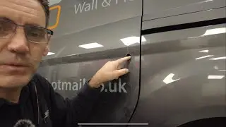 Ford Transit Connect Long Wheel Base Repair Shield Development - Thieves make hole in the side door.