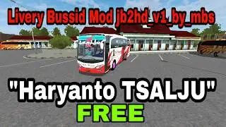 BUSSID MOD JB2HD BY MBS Livery Hr Tsalju Free/gratis
