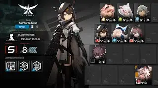 【明日方舟/Arknights】【Contingency Contract #11 Fake Waves】Day 5 Risk 8 Low End + SilverAsh