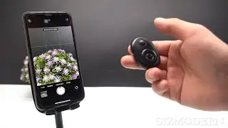 Multifunctional Bluetooth Camera Remote Control Shutter, with Page Turner & TikTok Remote