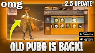 PUBG MOBILE | Version 2.5 Patch Note | Pubgmobile 2.5 update all new features | 2.5 release date