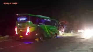 Saat malam hari di tikungan Togogan Blitar