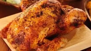 How to fry a whole chicken at home