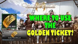 Granado Espada M - Where to Use Golden Ticket?
