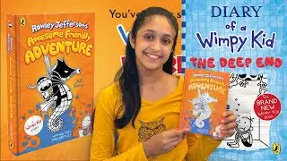 Diary of A Wimpy Kid Awesome Friendly Adventure & The Deep End Cover Reveal