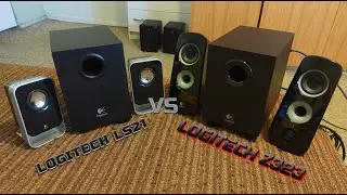 Logitech LS21 vs Logitech Z323 - Sound test