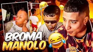 LE HAGO UNA BROMA A MANOLO POR QUEDARSE DORMIDO 🤣| MR STIVEN