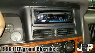 1996 JEEP grand Cherokee radio removal