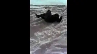 Взрыв петарды под ногой