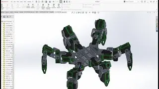 How I built an Arduino Powered Hexapod. Part 1 of 3: Design, Print and Install.