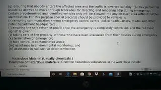 Man made disasters   Nuclear power plant & Hazardous materials