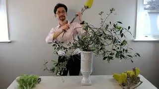 Ikebana Demonstration by Shoso Shimbo @IkebanaDojo