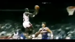 MJ23. first game of Micheal Jordan in NBA, great game highlights.