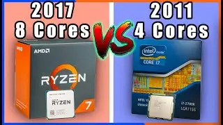 Legends Of The Past • AMD RYZEN 1700 vs INTEL i7 2700K