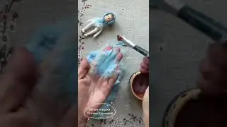 Вдруг ужасно захотелось сделать зайчика. Не в силах сопротивляться желаниям, села и…вот результат🐰