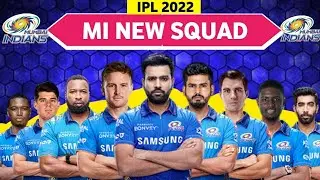 Mumbai Indians (Mi) Full Squad After IPL🏏 AUCTION ⚡