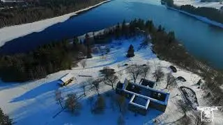 Nes Kirekeruin. Norway in Winter