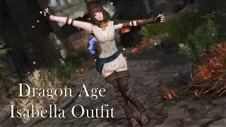 【Mini Outfit Review】DA Isabella Outfit for Skyim SE/AE