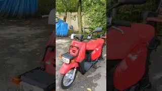 Красный-красивый-двухместный/Yamaha Gear #kupiscooter #скутер #yamaha #gear