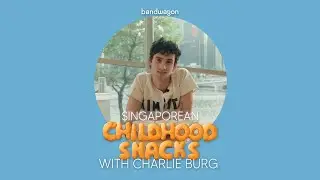 Charlie Burg tries Singaporean childhood snacks — Haw Flakes, Potato Wheels, White Rabbit, and more