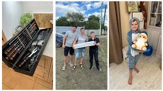 Влог: ПОКУПКИ К ШКОЛЕ / ДЕНЬ РОЖДЕНИЯ ВАЛЕНТИНА🎁 / ПОКУПКИ В МАГАЗИНЕ ЧИЖИК