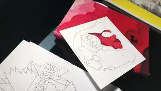 PONYO SPEED DRAWING/COLORING