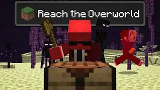 beating minecraft backwards