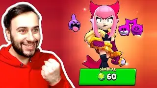 60 ELMASA YENİ KARAKTER MELODİE ALDIM 😎 - BRAWL STARS