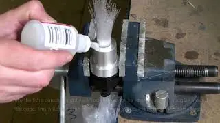 How To - Finish a fibre optic lighting common end