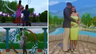 The Secret Wedding & Baby News We've Been Hiding | Sims 4 Machinima