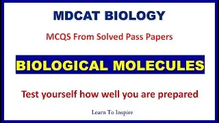 Biological Molecules.