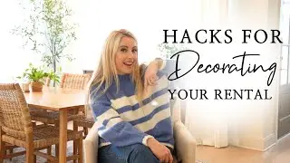 5 Tips to DECORATE Your Rental | Interior Design Hacks