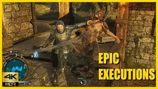 EPIC EXECUTIONS COMPILATION - Shadow of War (PC - Ultra - 4K)