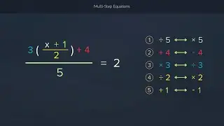 Multi-Step Equations