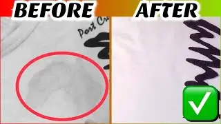 How to Remove Oil Stain from Clothes 💯 Result - Easy DIY